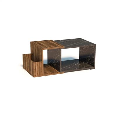 Carbin Coffee Table-Brown