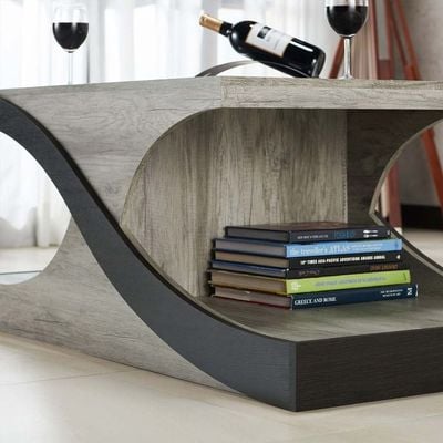 Clats Modern Coffee Table-Grey