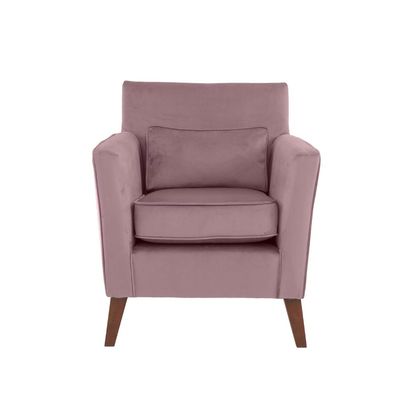 Felix Fabric Accent Chair-Pink