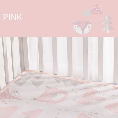 Sunveno - Baby Mattress Protector Multipurpose Mat - Pink - L