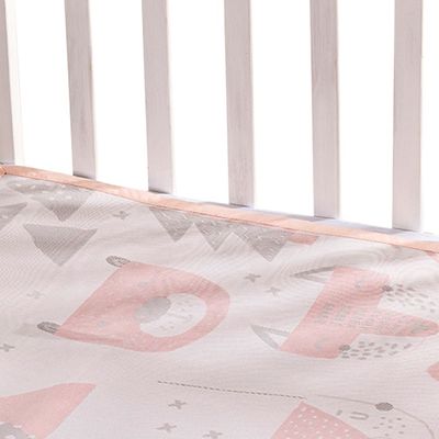 Sunveno-Baby Mattress Protector Multipurpose Mat-Pink-L