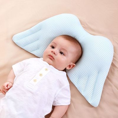 Sunveno Infant Head Shaper Wings Pillow - Blue