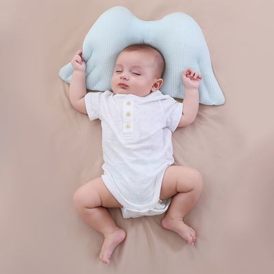 Sunveno Infant Head Shaper Wings Pillow - Blue