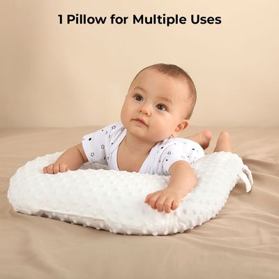 Sunveno Portable Baby Anti - spill Milk U Shape Pillow w / 10° Slope pad