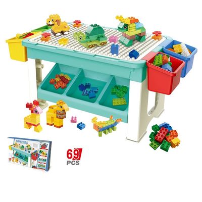 Little Story Blocks 3 in 1 Activity Table w / t 59 Blocks