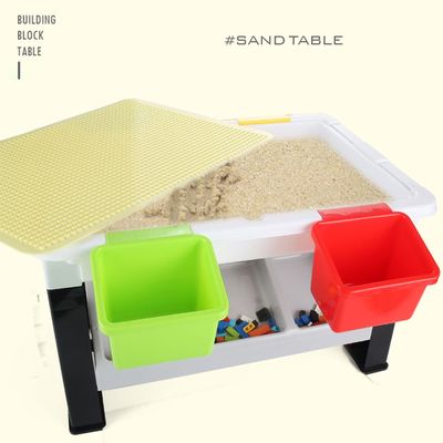 Little Story Blocks 3 In 1 Activity Table - Grey