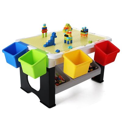 Little Story Blocks 3 In 1 Activity Table - Grey