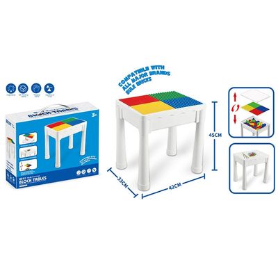 Little Story 4in1 Activity and Block Table w / t 50 Blocks - L