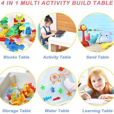 Little Story 4in1 Activity and Block Table w / t 50 Blocks - L