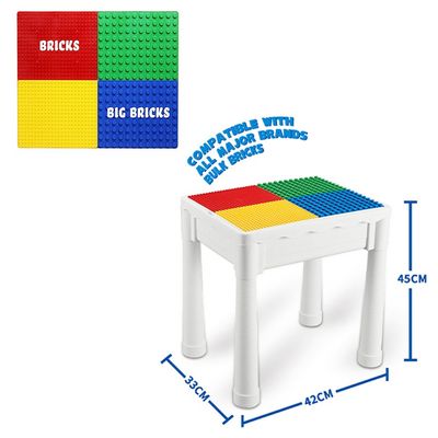 Little Story 4in1 Activity and Block Table w / t 50 Blocks - L