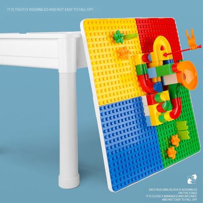 Little Story 4In1 Activity And Block Table W/T 350 Blocks - Xl