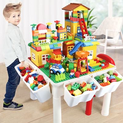 Little Story 4in1 Activity and Block Table w / t 350 Blocks - XL