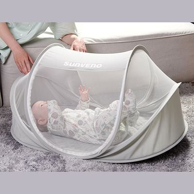 Sunveno Portable Baby Bed w / t Mosquito Net