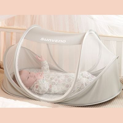 Sunveno Portable Baby Bed w / t Mosquito Net