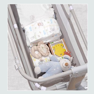 Sunveno Bedside Cot and Crib w / t Mosquito Net