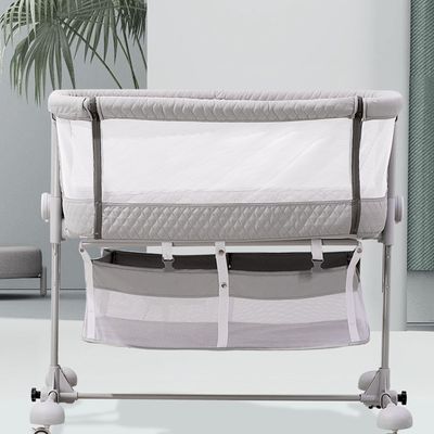 Sunveno Bedside Cot and Crib w / t Mosquito Net