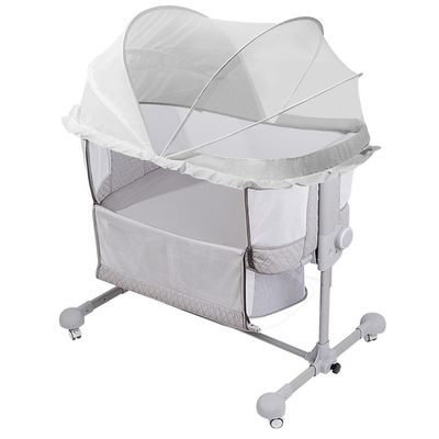 Sunveno Bedside Cot and Crib w / t Mosquito Net