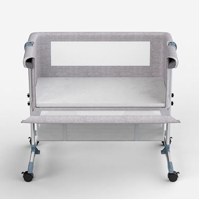 Teknum Bedside Crib - Grey