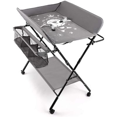 Teknum 4 - in - 1 Diaper Changing Table Organizer - Grey