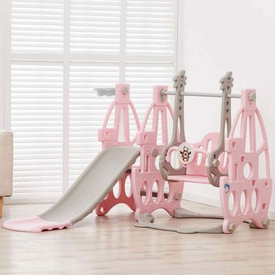 Little Story 3in1 Swing wt Slide - Pink