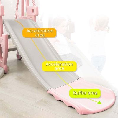 Little Story 3in1 Swing wt Slide - Pink