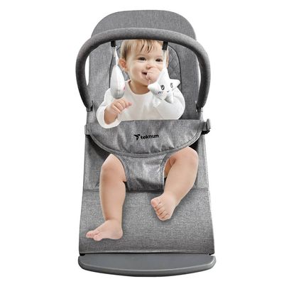 Teknum 3-Stage Baby Bouncer/ Recliner Seat - Grey