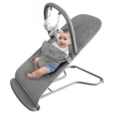 Teknum 3-Stage Baby Bouncer/ Recliner Seat - Grey