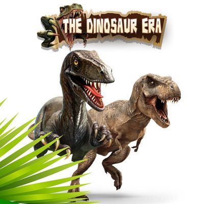 Little Story 6Pcs Simulated Dinosaur With IC Vocalization Toy (Included 2Pcs*AG3 Batteries) - Multicolor