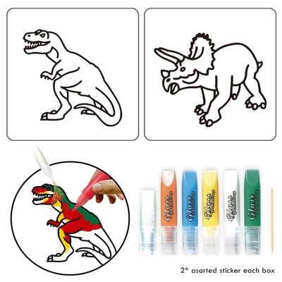 Little Story DIY Kids Art & Craft 3D Painting Set - Dinosaur