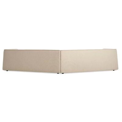 Thataway Angled Symmetrical Sectional Sofa-Beige