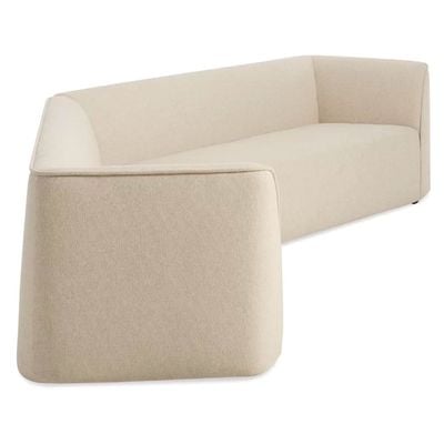 Thataway Angled Symmetrical Sectional Sofa-Beige