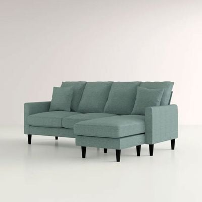 Skye Wide Reversible Sofa and Chaise-Teal