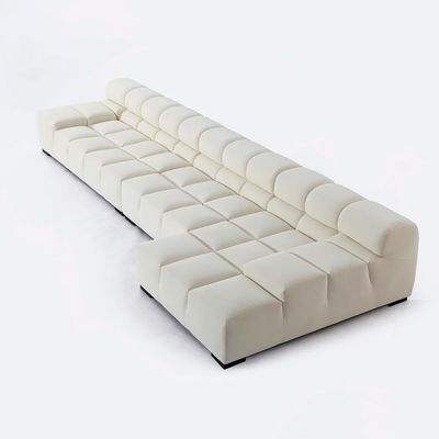 Modular Channel Tufted Sofa-Beige