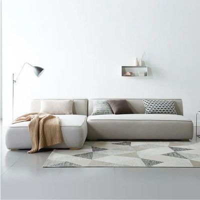 Aira Modern L-Shaped Sectionals Sofa-Beige
