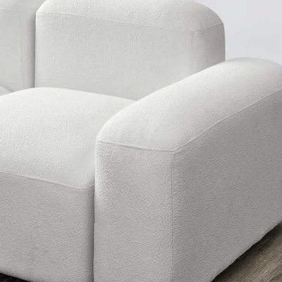 Jezika 4 Piece Upholstered in White