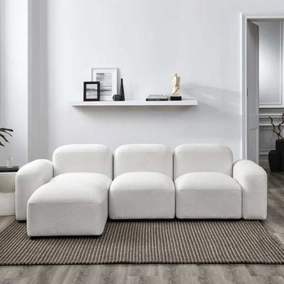 Jezika 4 Piece Upholstered in White