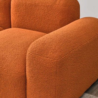 Jezika 4 Piece Upholstered in Orange