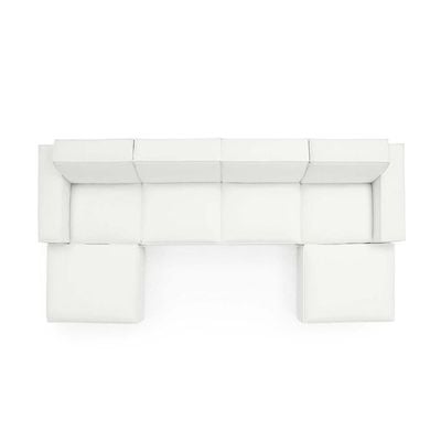 Restore 6-Piece Sectional Sofa White