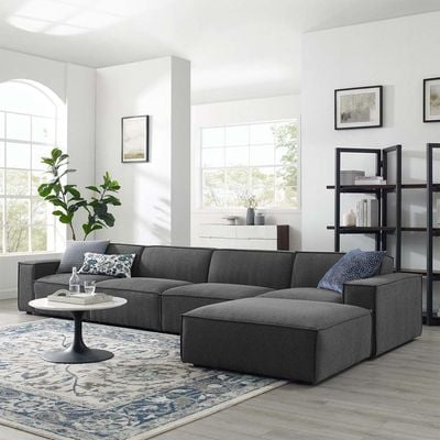 Restore 5-Piece Sectional Sofa Dark Grey