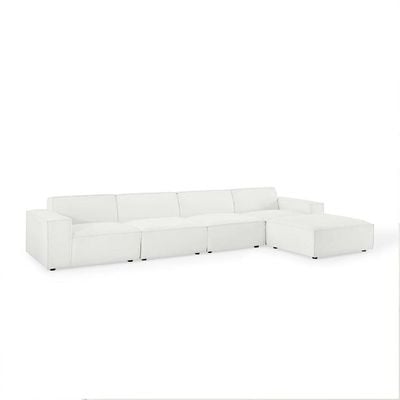 Restore 5-Piece Sectional Sofa White