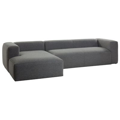 Wesgall Italian 4 Seater Sofa-Dark Grey