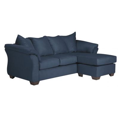 Huntsville Sectional Sofa-Navy Blue