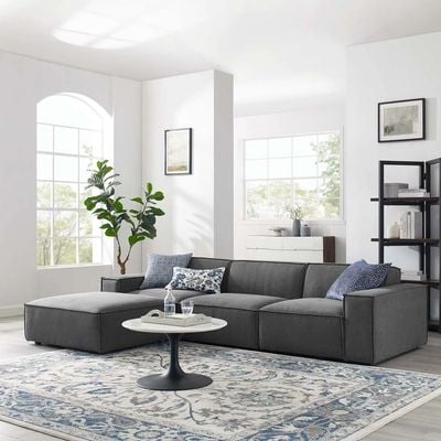 Vitality sectional sofa 4 pieces in Dark Grey