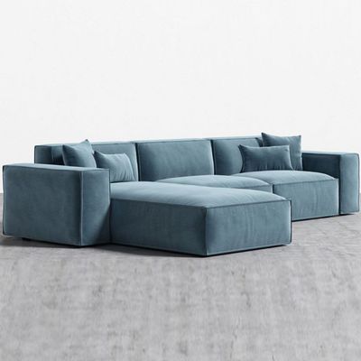 Nordic Modular Sofa-Blue