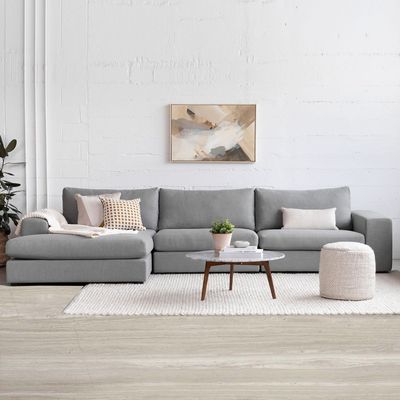 Nova Modular Sectional Sofa-Grey