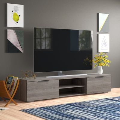 Ansel TV Stand for TVs up to 78 Inch-Grey