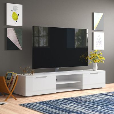 Ansel TV Stand for TVs up to 78 Inch-White