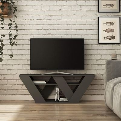 JVC Modern Designed TV Stand up to 50 inch TV-Black