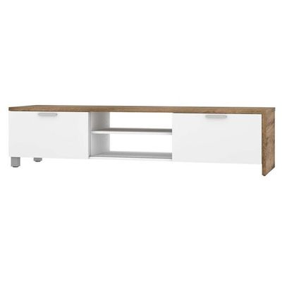 Bestar TV Stand in Oak White Color