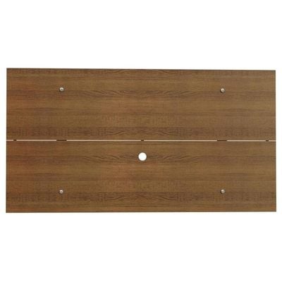 Madesa TV Panel for up to 55 Inches-Brown